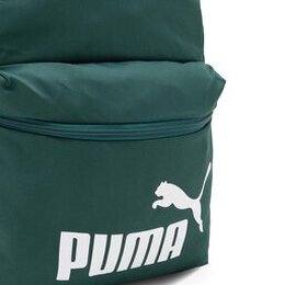 Puma: Зелёный рюкзак Phase