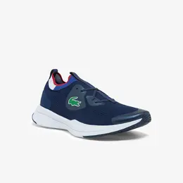 Lacoste: Синие кроссовки 