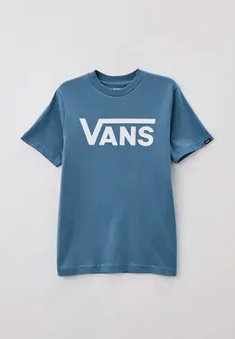 Vans: Голубая футболка