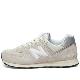 New Balance: Светлые кроссовки 