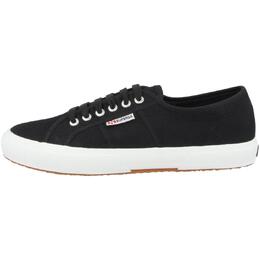 Superga: Чёрные кроссовки 