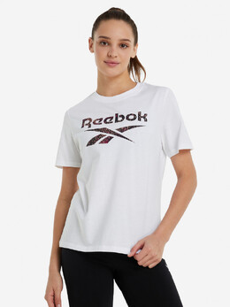 Reebok: Белая футболка