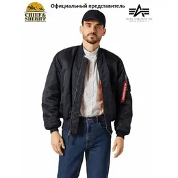 ALPHA INDUSTRIES: Синяя куртка 