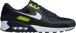 Nike: Синие кроссовки  Air Max 90