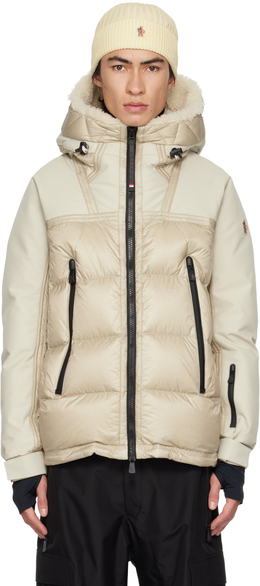 Moncler Grenoble: Белый пуховик 