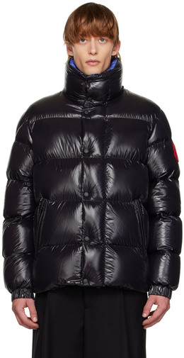 Moncler Genius: Чёрный пуховик