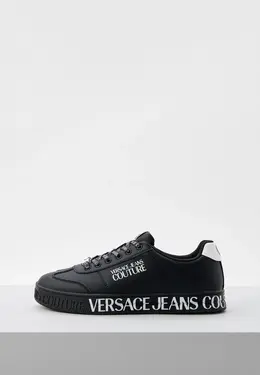 Versace Jeans Couture: Чёрные кеды