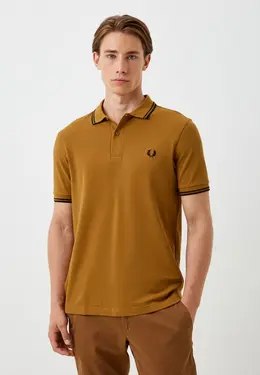 Fred Perry: Коричневое поло 