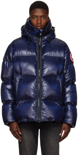 Canada Goose: Тёмный пуховик Crofton