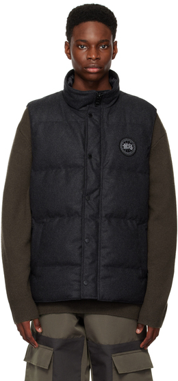 Canada Goose: Серый жилет  Garson