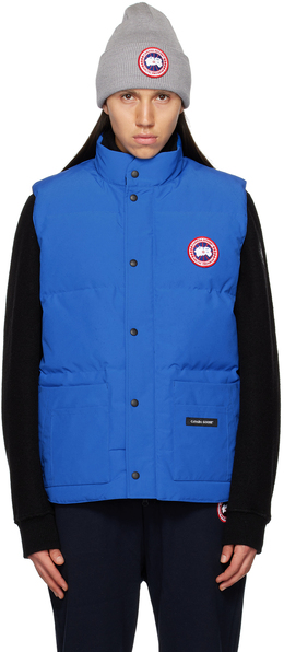 Canada Goose: Синий жилет 