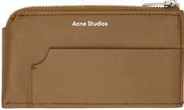 Acne Studios: Коричневый кошелёк 