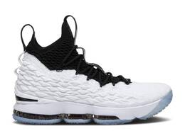 Nike: Белые кроссовки  Lebron 15