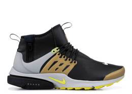 Nike: Чёрные кроссовки  Air Presto Mid Utility