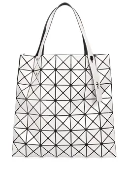 BAO BAO ISSEY MIYAKE: Белая сумка-шоппер