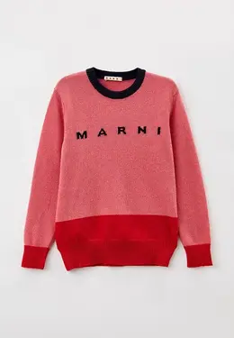 Marni: Розовый свитер 