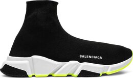 Balenciaga: Чёрные кроссовки  Speed