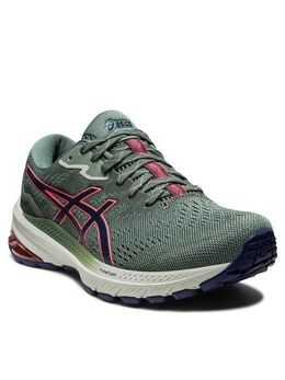 Asics: Зелёные кроссовки  GT-1000