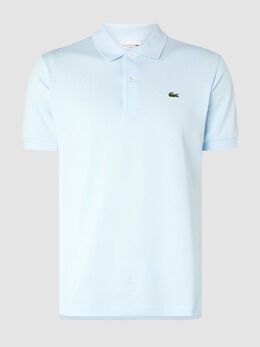 Lacoste: Голубая футболка 