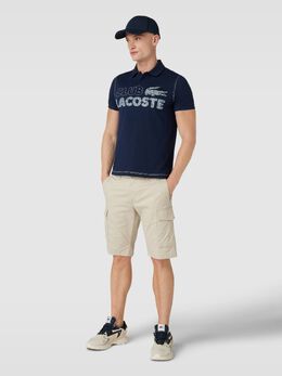 Lacoste: Синяя футболка 