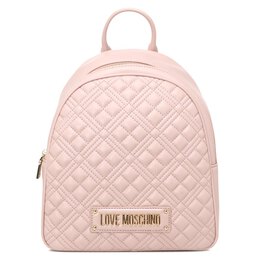 Love Moschino: Розовый рюкзак 