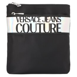 Versace Jeans Couture: Чёрная сумка 