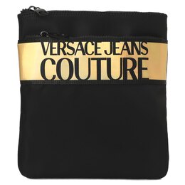 Versace Jeans Couture: Чёрная сумка 