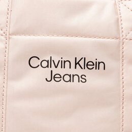 Calvin Klein Jeans: Розовая сумка