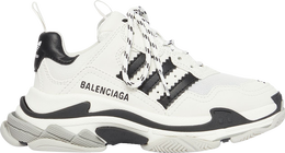 Balenciaga: Белые кроссовки  Triple S