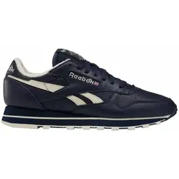 Reebok: Синие кроссовки  Classic Leather