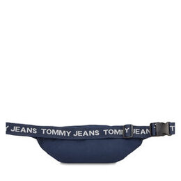 Tommy Jeans: Синяя сумка Essential