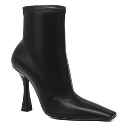 Casadei: Чёрные ботинки 