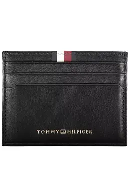 Tommy Hilfiger: Чёрный картхолдер 