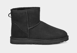 UGG: Чёрные угги Classic Mini