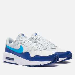 Nike: Серые кроссовки Air Max SC