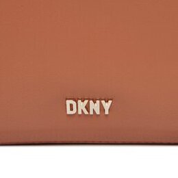 DKNY: Коричневая сумка