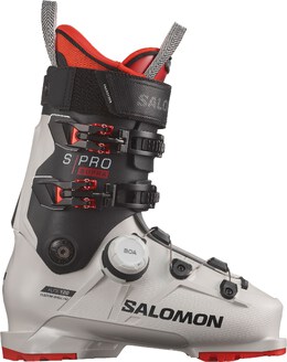 Salomon: Серые ботинки 