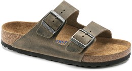 Birkenstock: Зелёные сандалии  Arizona