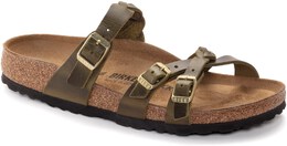 Birkenstock: Зелёные сандалии 