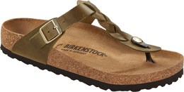 Birkenstock: Зелёные сандалии  Gizeh