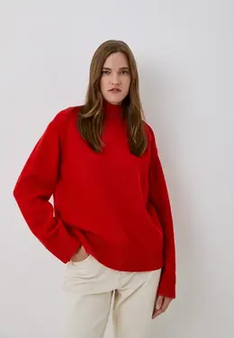 Tommy Hilfiger: Красный свитер 