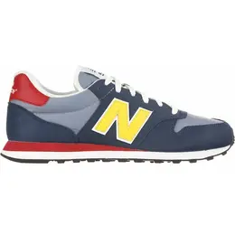 New Balance: Синие кроссовки  500