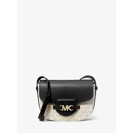 Michael Kors: Бежевая сумка