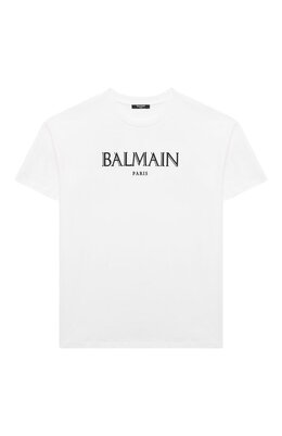 Balmain: Хлопковая футболка 