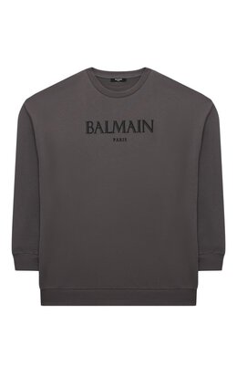 Balmain: Хлопковый свитшот