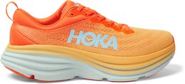 HOKA: Оранжевые кроссовки 