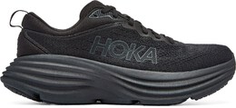 HOKA: Чёрные кроссовки 