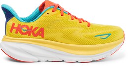 HOKA: Жёлтые кроссовки 