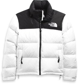 The North Face: Белый пуховик  Nuptse