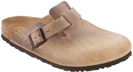 Birkenstock: Коричневые сабо  Boston